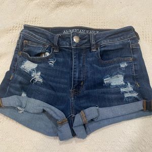 American eagle jean shorts